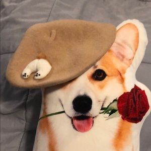 Tan Corgi Beret Brand New